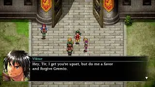 RARE dialogue between Gremio, Victor, Cleo and McDohl - Suikoden HD remasters