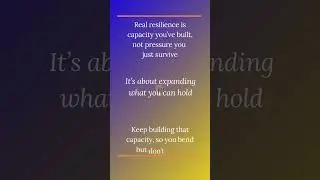 Resilience Is Capacity | ARC