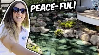 Peace Pipe Pond with a ZEN TEE PEE.