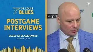 Jan. 7: Postgame Interviews