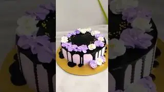 Chocolate Dripped Cake
