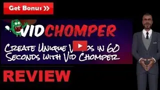 Vid Chomper Review ⚠️ WARNING ⚠️ DON'T BUY VID CHOMPER WITHOUT MY⚠️ BONUSES($1700 VALUE)⚠️