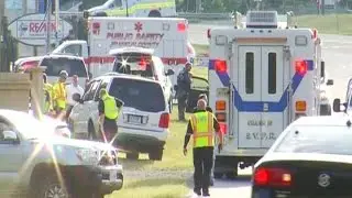 The latest on the TV crew shooting