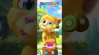 My tom 2 Talking Ginger Funny video tom  #TalkingGinger#talkingtom#🍎🍒🫒🫐🍎🌰🍏🥒🥕🌰🥕🥔🥕🥞🍆🍳🍆🥚🧄🥬🍆🍇🌶️🌽🍈🌽