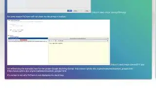 PyCharm not displaying Google style docstrings in tooltips
