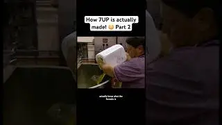 How 7UP is actually made! 😳 Part 2 #7up #sevenup #sodapop #soda