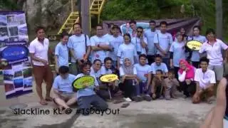 Slack Line performance | Event Entertainment Planner | Malaysia Event Company