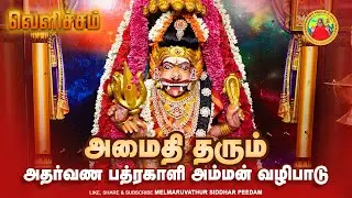 அமைதி தரும் அதர்வண பத்ரகாளி அம்மன் வழிபாடு  | சுடர் - 28