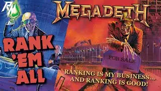 MEGADETH: Albums Ranked ☢️ (From Worst to Best) - Rank 'Em All ☢️