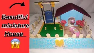 Recycled Dream Home || Eco-Friendly Miniature House Made from Waste Materials@Decent&Crescent