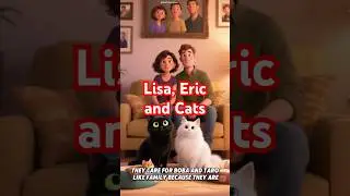 Lisa, Eric and Cats #birthday #cat #birthdayideas