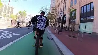 Throne Goon Tour 2024 San Francisco Ride Out #bikelife #thronecycles  #bmx Pt 1.