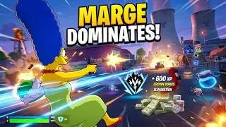 Мардж убирает лобби! - Мини-сезон &laquo;Симпсоны&raquo; в Fortnite