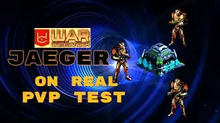 WAR COMMANDER - JAEGER TEST IN REAL PVP WITH TEE PEE