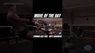Spinning Heel Kick from Matt Makowski #Shorts #prowrestling