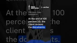 Project Development & Documentation Mock Exam Question #2 | ARE 5.0 PDD Mock Exam #architecture
