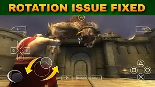 Как исправить проблему аналогового вращения в God of War: Chains of Olympus | PPSSPP (Android)