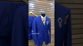 Experience subtle sheen with this mens dress suit. #JurioLuti #LanaSpandex #Menswear #Innovation