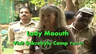 Asian Elephant Support Seminor in Sakrebailu Camp 2016,Lady Maouth Hidy Redil