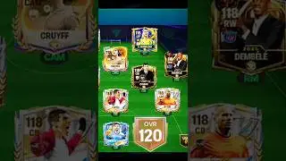 120 OVR Team ☠️💥!! Better Team 1 or Team 2?!! #fcmobile #fifamobile