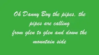 Danny Boy w/Lyrics - Nate Hance