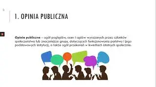 Media & public opinion (Media i opinia publiczna)