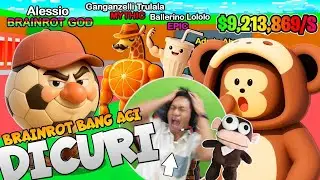 BANG ACI JADI GILA SETELAH BRAINROT YANG SUDAH DI KUMPULKAN DI CURI SEMUA!!  Steal a Brainrot Roblox