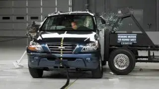 2008 Kia Sorento side IIHS crash test