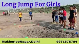 Girls long jump|| Delhi Police girls long  jump #longjump #delhipolice