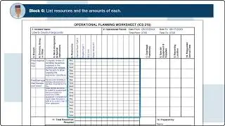 ICS Form 215 Video