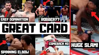 UFC Vegas 109 Event Recap Dolidze vs Hernandez Full Card Reaction & Breakdown