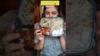 Sabse Sasta Chinese Combo🙄🥵@zomato Let's Review 🤯 #shorts #youtubeshorts #zomato #foodchallenge