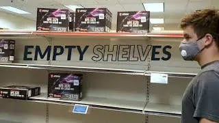 PC Shopping at Micro Center during Pandemic | SHELVES ARE EMPTY