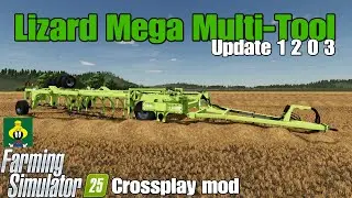 Многофункциональный инструмент Lizard Mega Multi-Tool / FS25 (обновление от 17 декабря 2025 г.)