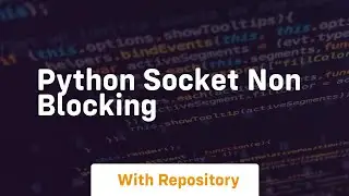 python socket non blocking