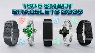 Top 5 Best Smart Bracelets 2026! (Fitness Tracker Review & Comparison)