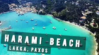 Harami Beach, Lakka, Paxos Island | GREECE 🇬🇷
