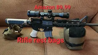 Shooting rifle rest bags from Amazon $9.99