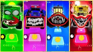 coffin dance - Bus Zombie vs Truck Colossus Eater vs Boat Eater vs Police Truck Eater | Tiles HOP🚤🚤🚤