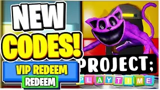*NEW* ALL WORKING CODES FOR Project Playtime Multiplayer ROBLOX Project Playtime Multiplayer codes