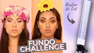 Como fazer BASTÃO DE LUZ | FUNDO COLORIDO para CHALLENGE