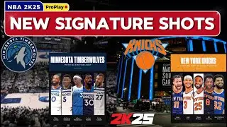 Kat Traded to the Knicks Randle traded to The Twolves(All New Rhythm Shooting  and go-to Signatures)