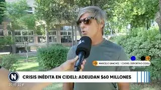 CRISIS INÉDITA EN CIDELI - ADEUDAN $60 MILLONES: 
