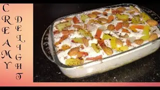 FRUIT DELIGHT | HOW TO MAKE FRUIT DELIGHT | EID SPECIAL | SIMPLE COOKING RECIPE | KITCHEN MOVIE
