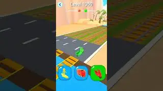 Shape-shifting Funny Race All Level Gameplay Walkthrough Master Level #1060 BeamNG.drive #Shorts