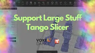 Tango from Voxeldance Episode 7 Supporting a large part and terrain