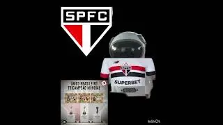 Robô filho São Paulo do estádio de Morumbi
