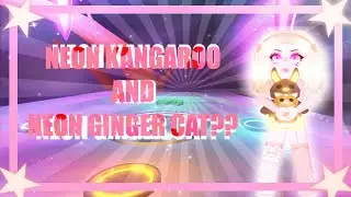MAKING a NEON KANGAROO AND A NEON GINGER CAT IN ADOPT ME!! | ROBLOX ADOPT ME |