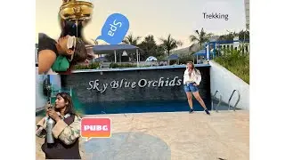 One day with Sky Blue Orchids Resort | Bengaluru || Trekking