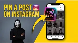 Masked Guy Shows How to Pin a Post on Instagram